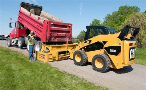 skid steer paver|skid steer road grader attachment.